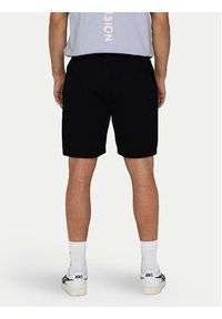 Only & Sons Szorty materiałowe Tel 22027949 Czarny Regular Fit. Kolor: czarny. Materiał: bawełna #4