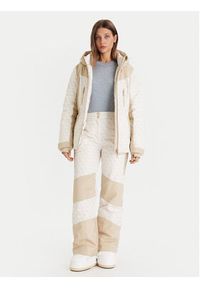 Guess Spodnie narciarskie W5BB70 W3272 Beżowy Regular Fit. Kolor: beżowy. Materiał: syntetyk. Sport: narciarstwo #4