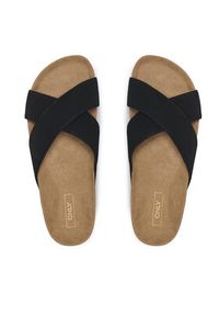 ONLY Shoes Klapki Onlmaxi 15331391 Czarny. Kolor: czarny. Materiał: materiał