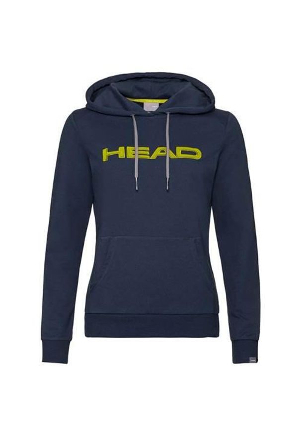Head - Bluza z kapturem damska Club Rosie. Typ kołnierza: kaptur. Kolor: żółty, wielokolorowy, niebieski. Materiał: bawełna, materiał, tkanina, poliester