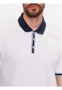 Pierre Cardin Polo 20714/000/2052 Biały Regular Fit. Typ kołnierza: polo. Kolor: biały. Materiał: bawełna #3