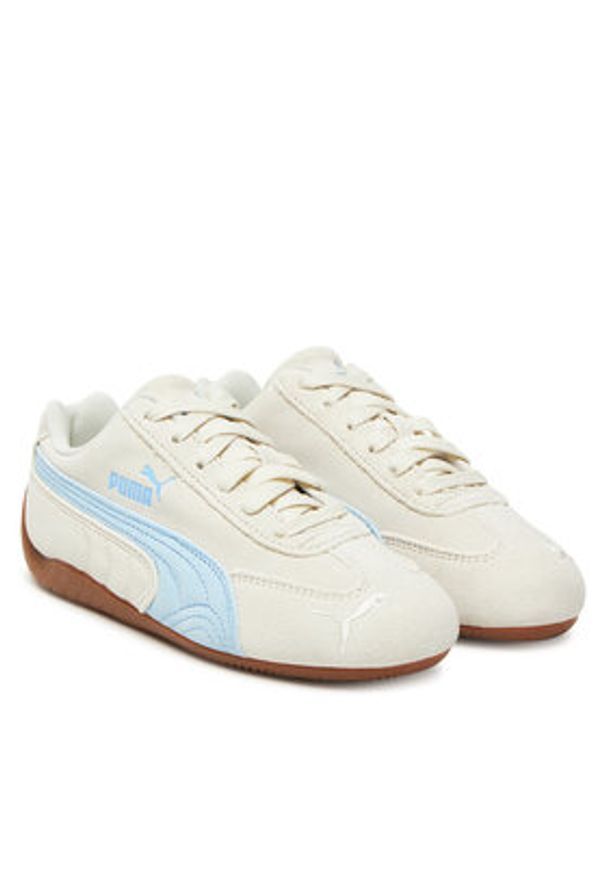 Puma Sneakersy Speedcat Og Jr 401698 19 Beżowy. Kolor: beżowy. Materiał: skóra, zamsz