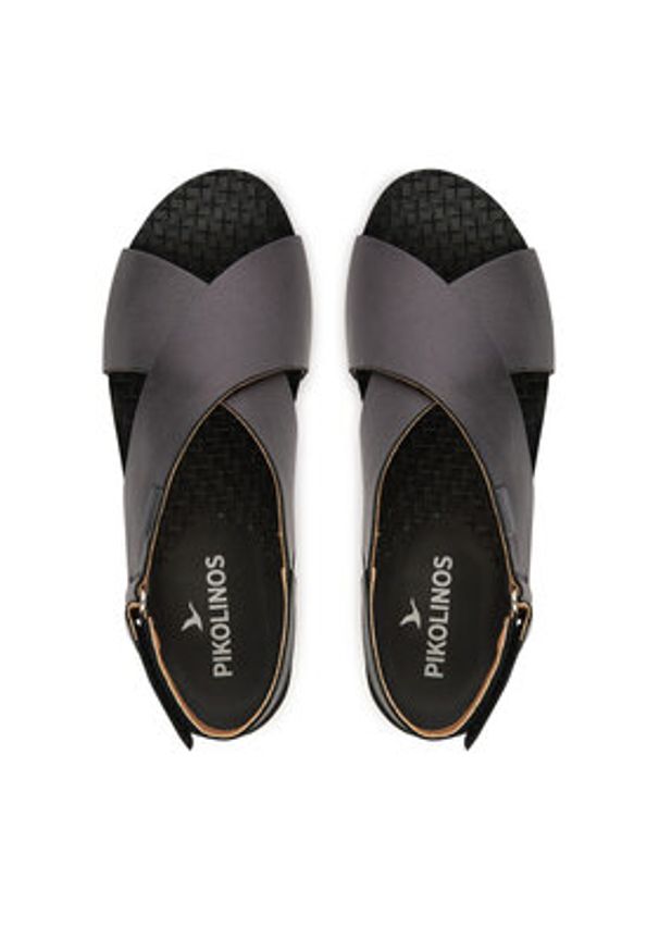 Pikolinos Sandały Mahon W9E-0912Clc1 Szary. Kolor: szary. Materiał: skóra