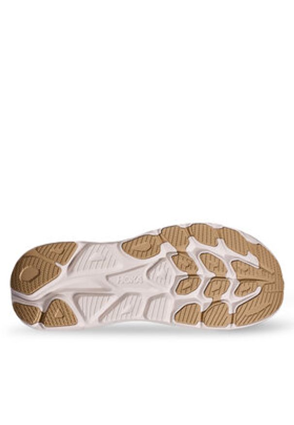 HOKA - Hoka Buty do biegania Clifton 10 1162030 Beżowy. Kolor: beżowy. Materiał: materiał