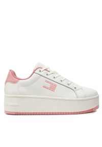 Tommy Jeans Sneakersy (New) Tjw Flatform Cupsole Ess EN0EN02518 Różowy. Kolor: różowy #1
