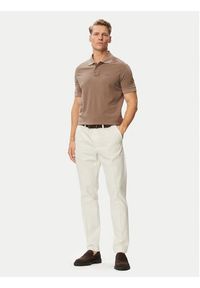 BOSS Chinosy Kaiton1 50543945 Kremowy Regular Fit. Kolor: kremowy. Materiał: bawełna #5