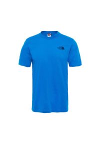 Koszulka The North Face M Simple Dome Tee męska. Kolor: niebieski