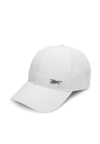 Czapka z daszkiem Reebok. Kolor: biały #1