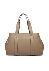 MICHAEL Michael Kors Torebka 30T5G1ZT7L Beżowy. Kolor: beżowy. Materiał: skórzane