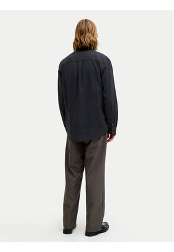 Jack & Jones Koszula Summer 12289184 Czarny Regular Fit. Kolor: czarny. Materiał: bawełna