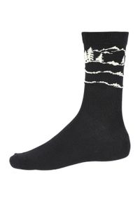 Skarpety trekkingowe męskie Viking Boosocks Mid Bamboo Man. Kolor: czarny