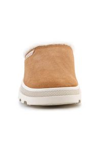 Klapki damskie Palladium Palla. Kolor: brązowy. Materiał: skóra, materiał, syntetyk #2