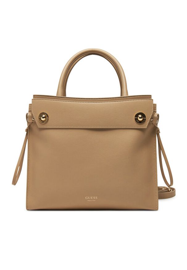 Guess Torebka HWBIAA L5117 Beżowy. Kolor: beżowy. Materiał: skórzane
