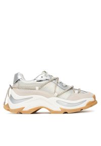 Sneakersy Steve Madden. Kolor: srebrny