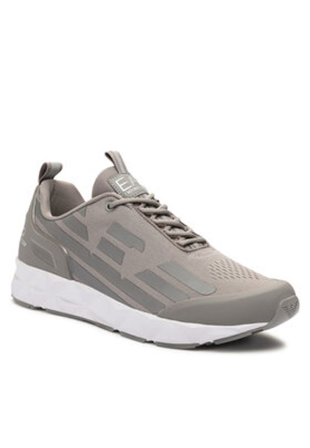 EA7 Emporio Armani Sneakersy X8X033 XCC52 S886 Beżowy. Kolor: beżowy. Materiał: materiał