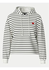 Pieces Bluza Chilli 17157466 Écru Regular Fit. Materiał: bawełna