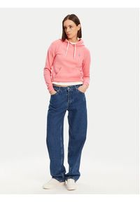 Polo Ralph Lauren Bluza 211935583002 Różowy Regular Fit. Typ kołnierza: polo. Kolor: różowy. Materiał: bawełna #3