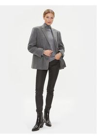 Calvin Klein Marynarka K20K205961 Szary Regular Fit. Kolor: szary. Materiał: wełna #5