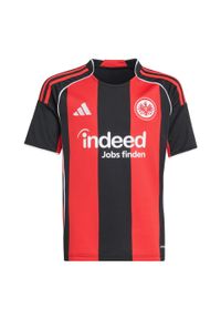 Adidas - Eintracht Frankfurt 25/26 Home Jersey. Kolor: czarny. Materiał: jersey. Sport: piłka nożna