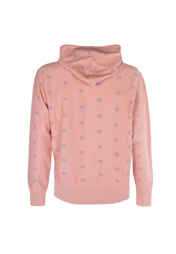Champion Bluza | 210978 | Mężczyzna | Różowy. Okazja: na co dzień. Typ kołnierza: kaptur. Kolor: różowy. Materiał: bawełna. Styl: casual