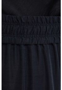 Drykorn Spódnica Gasira kolor czarny maxi rozkloszowana. Kolor: czarny. Materiał: tkanina, bawełna, materiał, włókno #4
