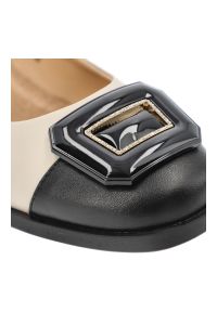 Beżowe Baleriny S.Barski Wsuwane Obuwie Damskie. Okazja: na co dzień. Zapięcie: bez zapięcia. Kolor: beżowy. Szerokość cholewki: normalna. Styl: klasyczny, casual, elegancki #4