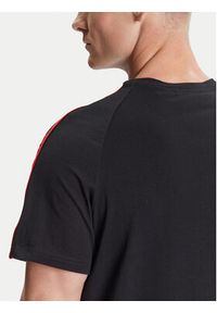 Hugo - HUGO T-Shirt Liam 50540912 Czarny Regular Fit. Kolor: czarny. Materiał: bawełna #5