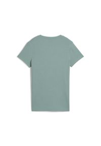 Puma Koszulka Ess Elevated Rib 68502130. Kolor: zielony