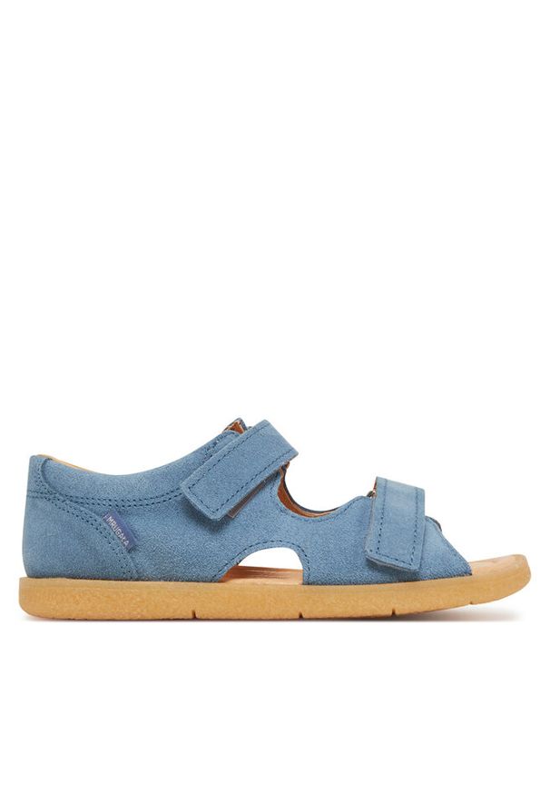 Sandały Mrugała. Kolor: niebieski