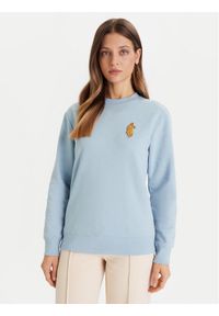 Cotopaxi Bluza Lava Liama Crew F25474W1530 Błękitny Regular Fit. Kolor: niebieski. Materiał: bawełna