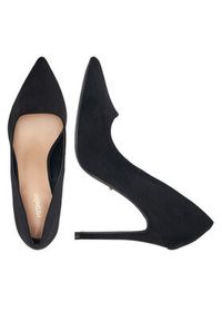 DeeZee Szpilki 92831-201-BLACK SU Czarny. Kolor: czarny. Materiał: materiał. Obcas: na szpilce #4