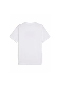 Puma - Męska koszulka Graphics Moto Sport PUMA White. Kolor: biały. Materiał: guma. Wzór: nadruk