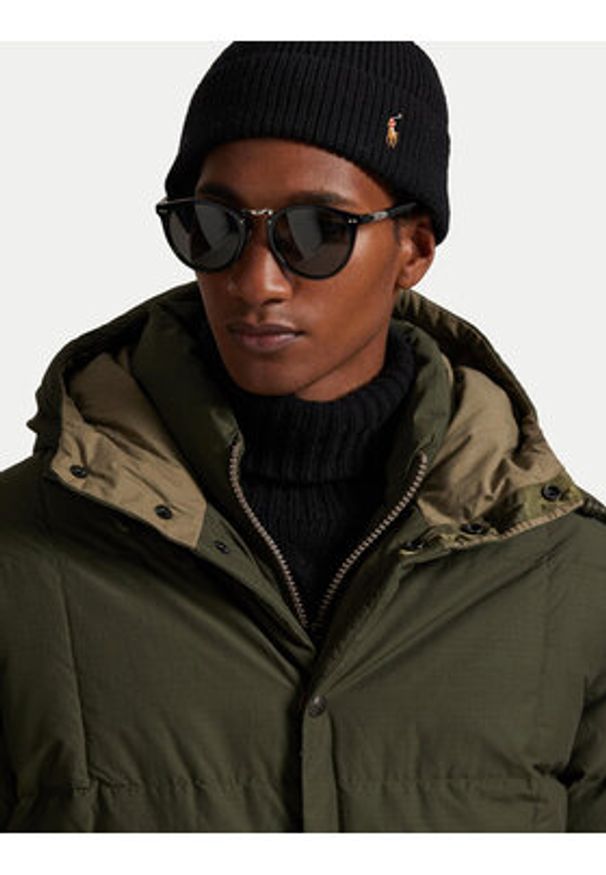 Polo Ralph Lauren Kurtka puchowa 710977087001 Zielony Regular Fit. Typ kołnierza: polo. Kolor: zielony. Materiał: syntetyk, bawełna