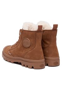 Palladium Trapery Pampa Hi Zip Wl 95982-291-M Brązowy. Kolor: brązowy. Materiał: skóra, nubuk #4