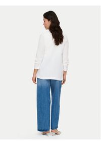 only - ONLY Marynarka Lita 15370275 Biały Regular Fit. Kolor: biały. Materiał: wiskoza #4
