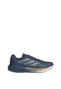Adidas - Buty Supernova Stride 2 Running. Kolor: niebieski, wielokolorowy, biały. Materiał: materiał. Sport: bieganie