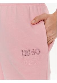 Liu Jo Szorty sportowe MA4386 F0873 Różowy Regular Fit. Kolor: różowy. Materiał: bawełna #2