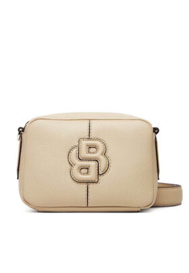 BOSS Torebka 50547969 Beżowy. Kolor: beżowy. Materiał: skórzane