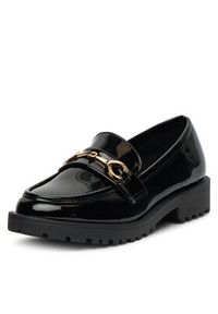 DeeZee Loafersy HXG2108-90 Czarny. Kolor: czarny. Materiał: materiał, syntetyk #6