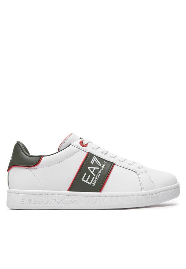 EA7 Emporio Armani Sneakersy X8X102 XK346 T983 Biały. Kolor: biały. Materiał: skóra