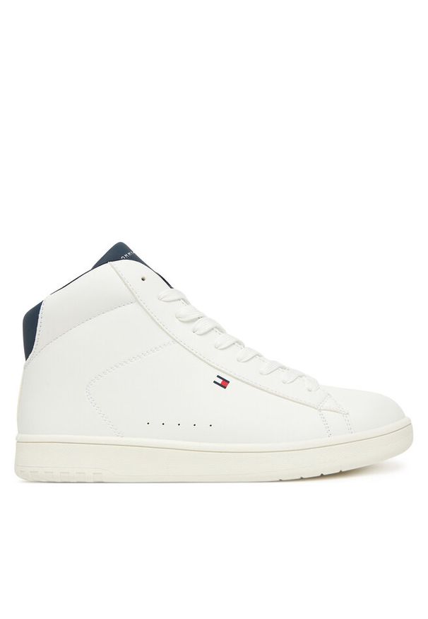 TOMMY HILFIGER - Sneakersy Tommy Hilfiger. Kolor: biały