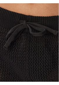 Adidas - adidas Szorty materiałowe Knitted Crochet KC6478 Czarny Regular Fit. Kolor: czarny. Materiał: syntetyk #4