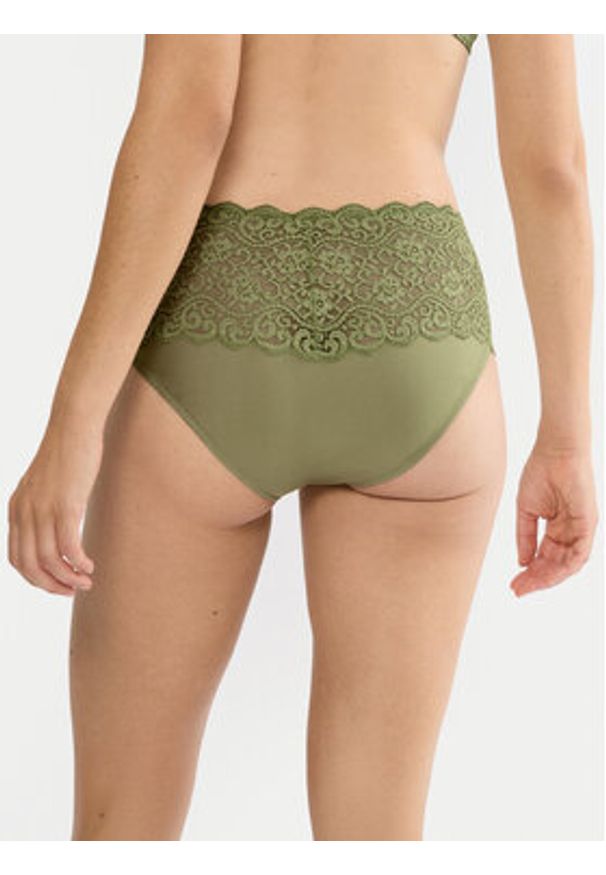 Triumph Figi klasyczne z wysokim stanem Amourette 10210675 Zielony. Stan: podwyższony. Kolor: zielony. Materiał: syntetyk