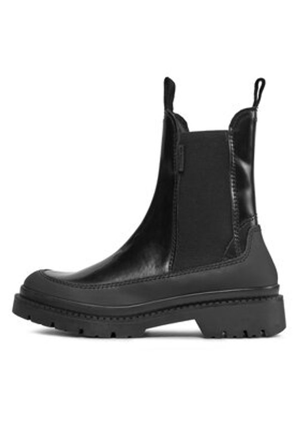 GANT - Gant Sztyblety Prepnovo Chelsea Boot 27551365 Czarny. Kolor: czarny. Materiał: skóra