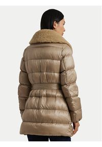 Lauren Ralph Lauren - LAUREN RALPH LAUREN Płaszcz zimowy 297957500001 Beżowy Regular Fit. Kolor: beżowy. Materiał: syntetyk. Sezon: zima #5