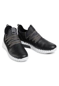 ecco - ECCO Sneakersy Zipflex W 80374301001 Czarny. Kolor: czarny. Materiał: skóra #6