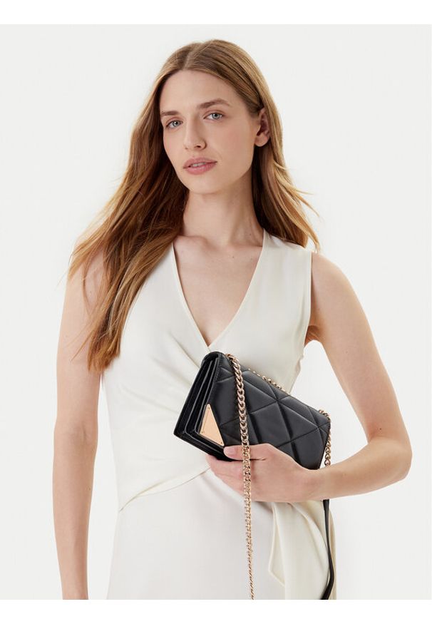 Aldo Torebka Albulasee 14002051 Czarny. Kolor: czarny. Materiał: skórzane