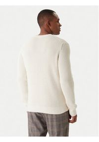 JOOP! Jeans Sweter Harono 30047662 Écru Modern Fit. Materiał: bawełna