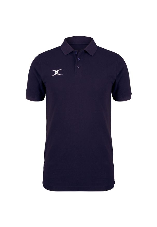 GILBERT - Polo Gilbert Quest. Okazja: na co dzień. Typ kołnierza: polo. Kolor: niebieski. Materiał: bawełna. Styl: casual