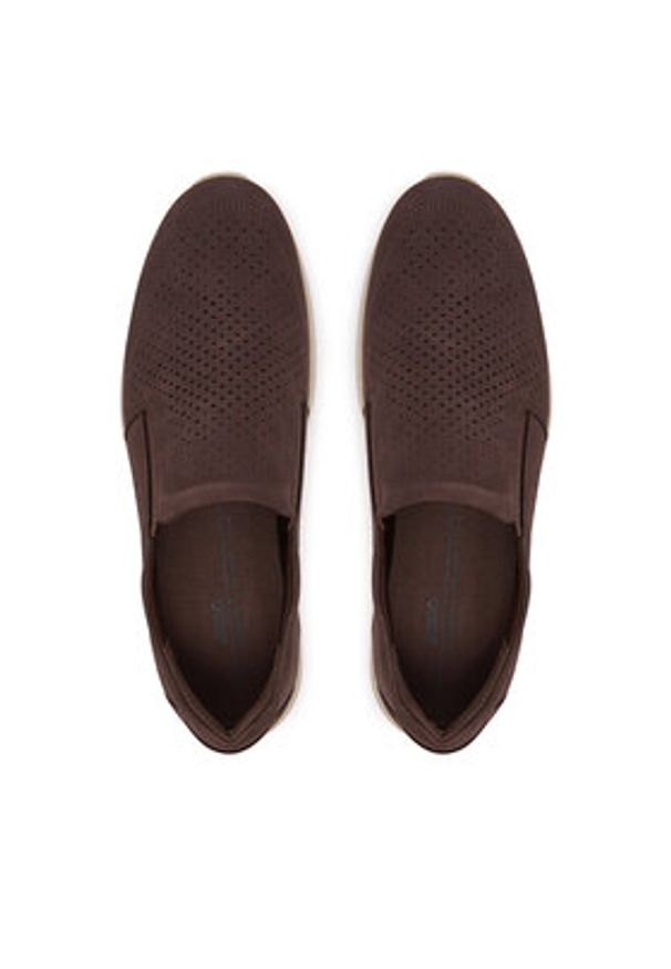 ecco - ECCO Półbuty Irving 51164402178 Brązowy. Kolor: brązowy. Materiał: nubuk, skóra